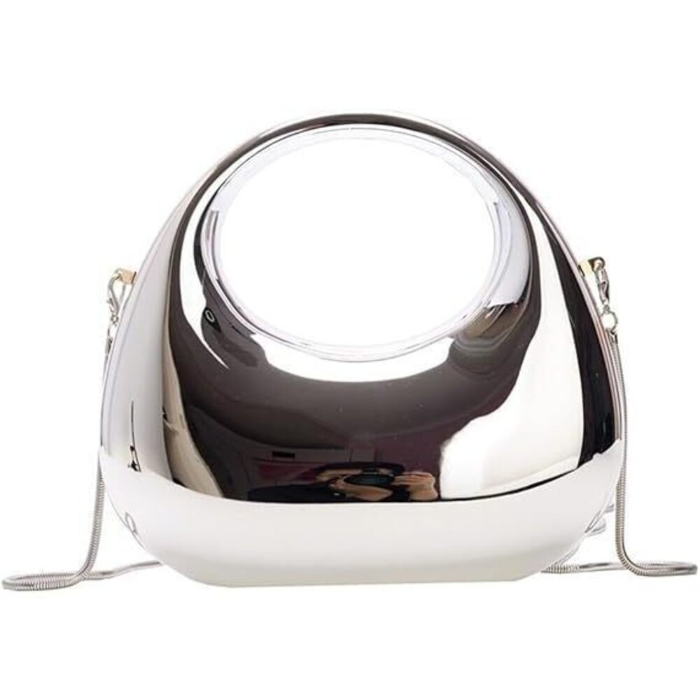 Acrylic Handbags For Women Cute Acrylic Clutch Small Unique Purse Trendy Metal